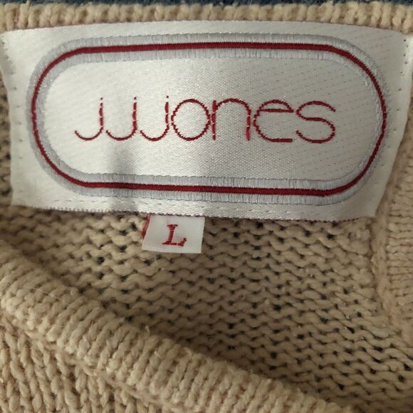 JJ Jones Silk Angora Wool Sweater Womens Sz M VTG Pastel Peach Feminine Romantic - Picture 12 of 12